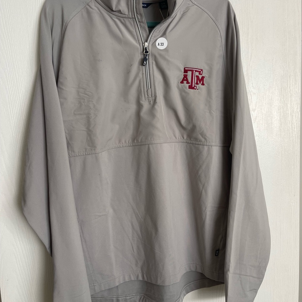 Texas A&M soft shell 1/4 zip